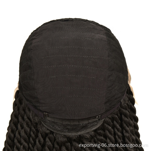 Front Glueless full Afro Wig deep curly 100% synthetic wigs for Black Women Kinky Body Wave lace front Natural Headband Wig
